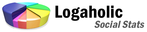 Logaholic Social Stats Logo